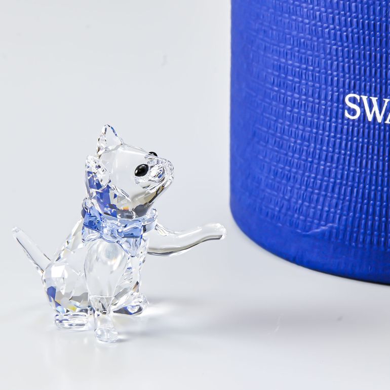 スワロフスキー SWAROVSKI フィギュリン 子ネコ フィギュア 5465837