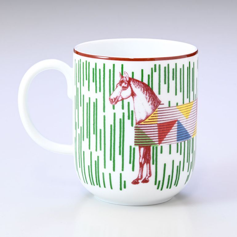 エルメス HERMES マグカップ 380ml イポモビル HIPPOMOBILE