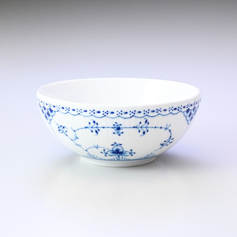 ロイヤルコペンハーゲン ブルーフルーテッド ハーフレース スープ ボウル 14cm 1102569(1016783) 北欧食器 洋食器 【スペシャルラッピング660円(別売り)】