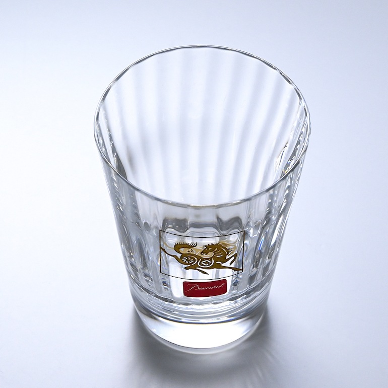 バカラ Baccarat グラス ゾディアック 10.5cm 2014年 干支 午