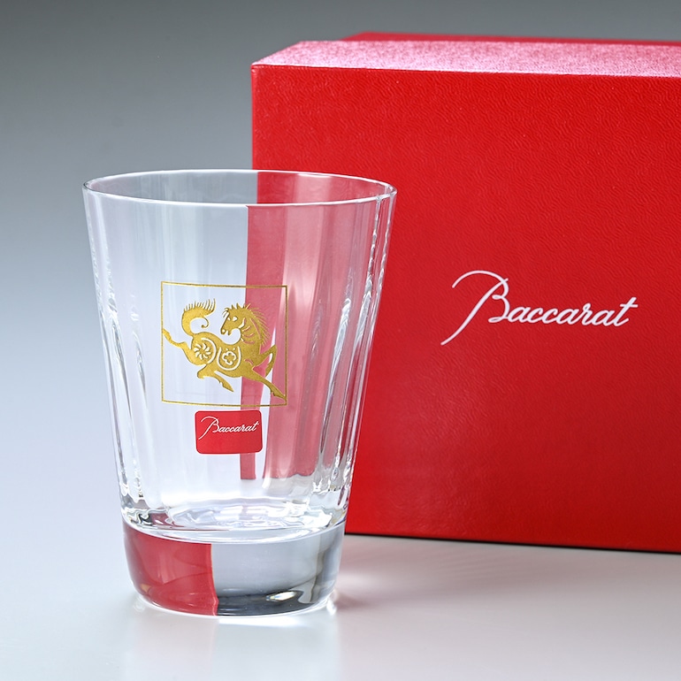 バカラ Baccarat グラス ゾディアック 10.5cm 2014年 干支 午