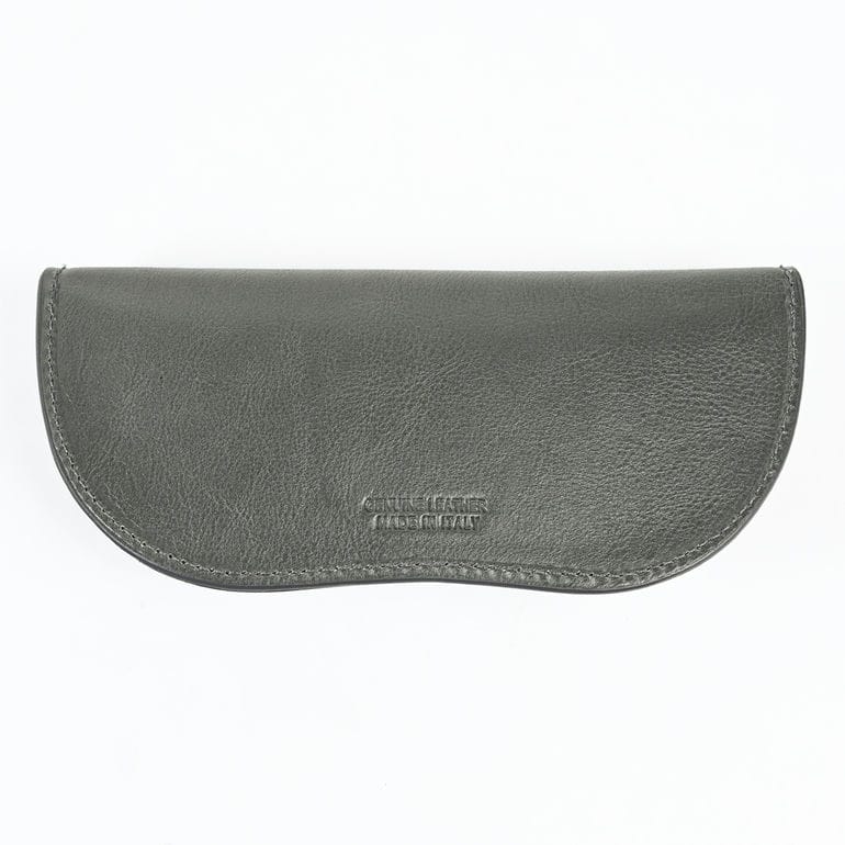 イルビゾンテ IL BISONTE メガネケース メンズ レディース バケッタレザー グレー系 SCA087PV0001GY316【スペシャルラッピング660円(別売り)】