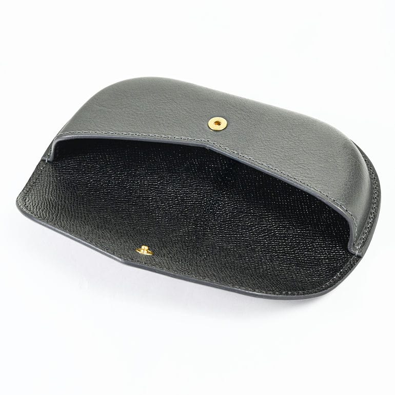 イルビゾンテ IL BISONTE メガネケース メンズ レディース バケッタレザー グレー系 SCA087PV0001GY316【スペシャルラッピング660円(別売り)】