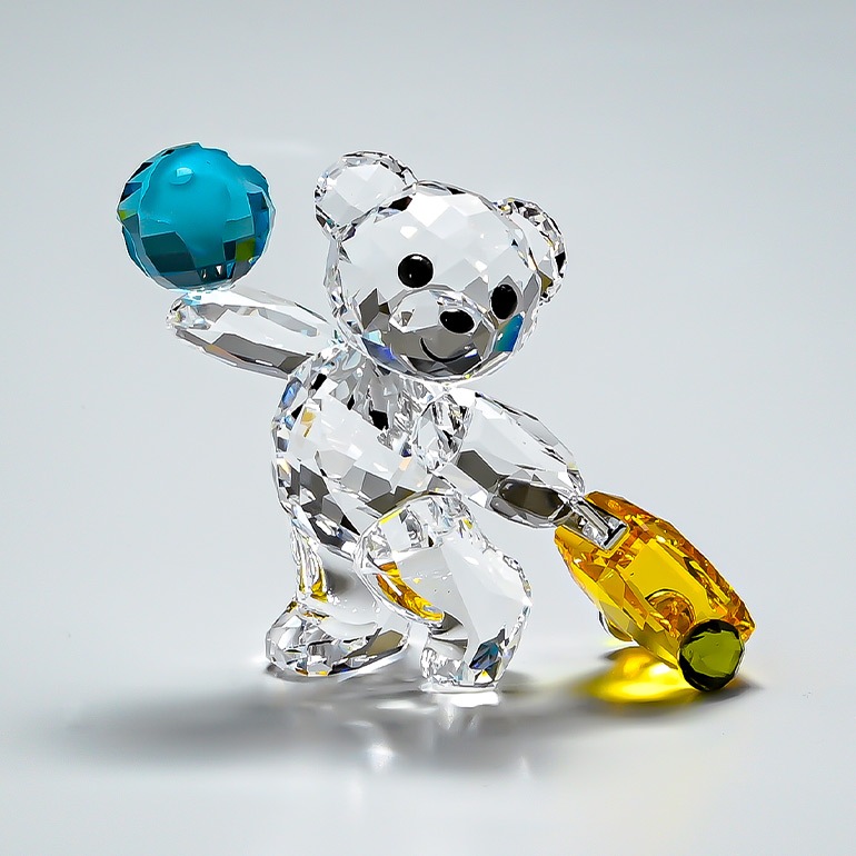スワロフスキー SWAROVSKI フィギュア KRISベア I TRAVEL THE