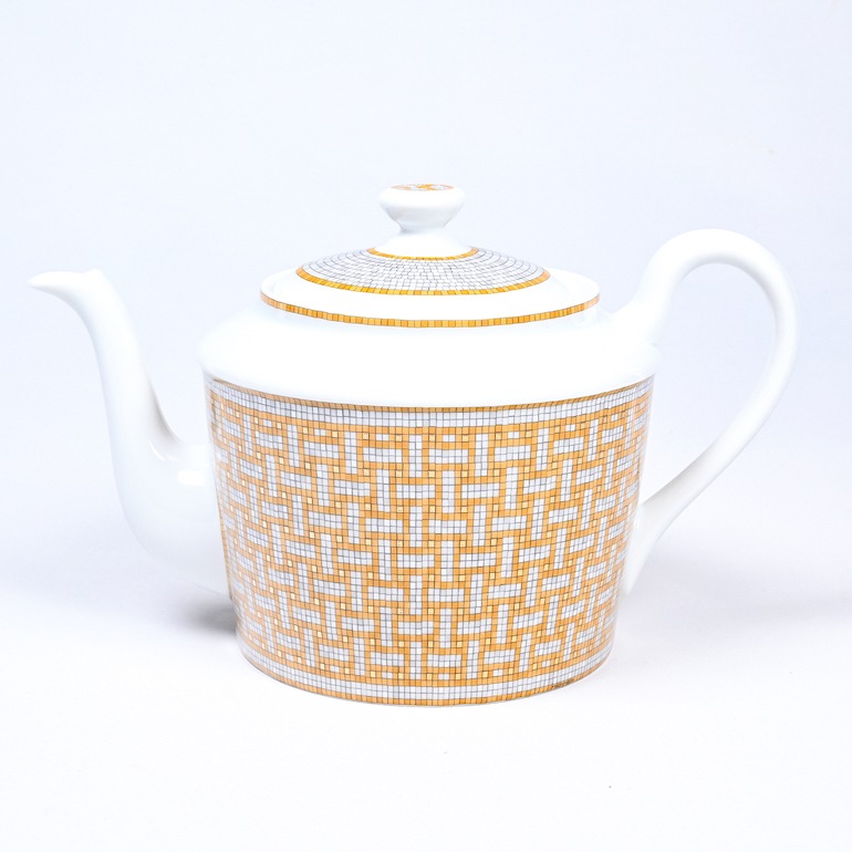 エルメス ティーカップ&ソーサー ペア ティーポット セット モザイク