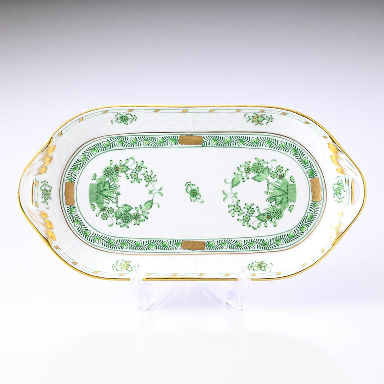 新品　ヘレンド　パーティートレイ　プレート　オーバル皿　40cm　新品未使用 Amazon.co.jp: ヘレンド パーティートレイ プレート オーバル皿