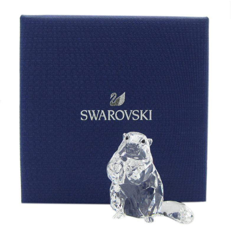 スワロフスキー SWAROVSKI フィギュア モルモット クリアクリスタル