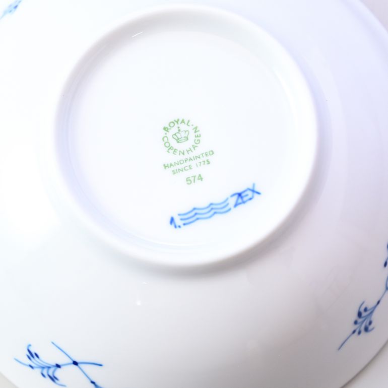 ロイヤルコペンハーゲン ブルーフルーテッド ハーフレース ボウル S 1102574(1017217) 名入れ可有料 ※名入れ別売り 北欧食器 洋食器 ROYAL COPENHAGEN【スペシャルラッピング660円(別売り)】