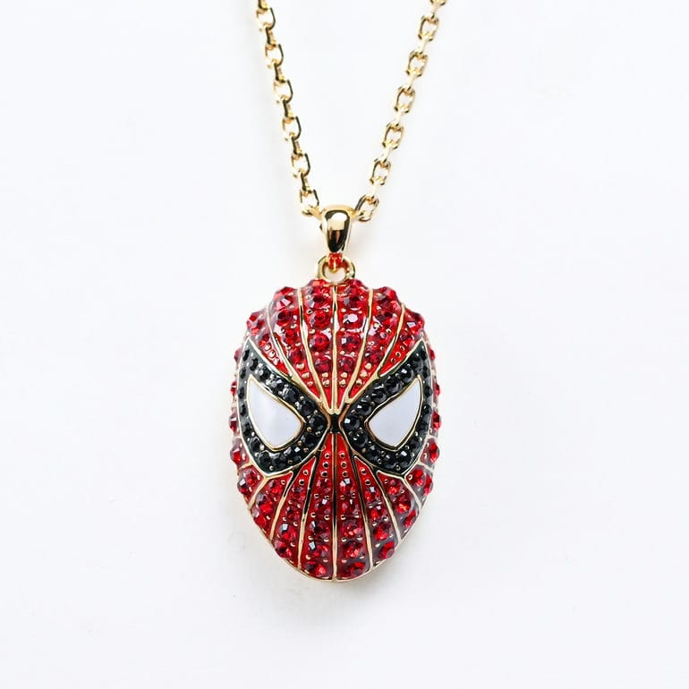 スワロフスキー SWAROVSKI ネックレス Marvel Spider Man