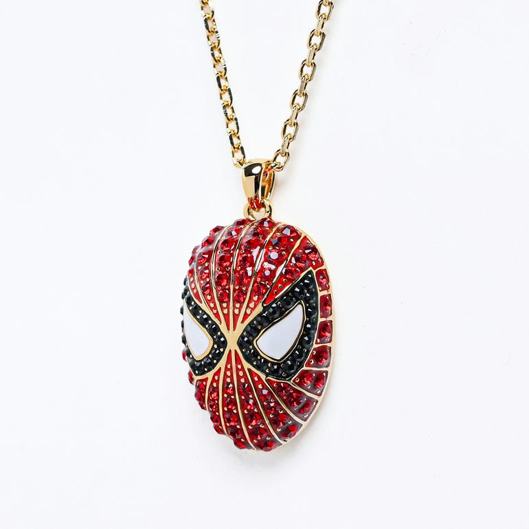 スワロフスキー SWAROVSKI ネックレス Marvel Spider Man マーベル