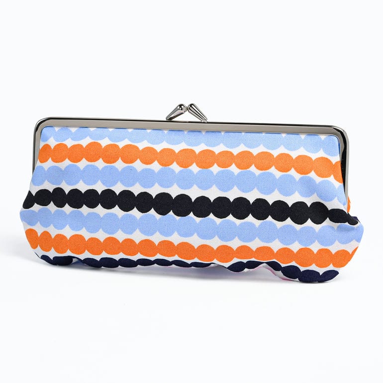 【刺しゅう名入れ可有料】マリメッコ marimekko 小物入れ ポーチ コスメ ペンケース がま口 ミニ ラシィマット Pieni シルマラシ マルチカラー 74408 074408 135 北欧雑貨 北欧デザイン ネコポス限定 送料無料