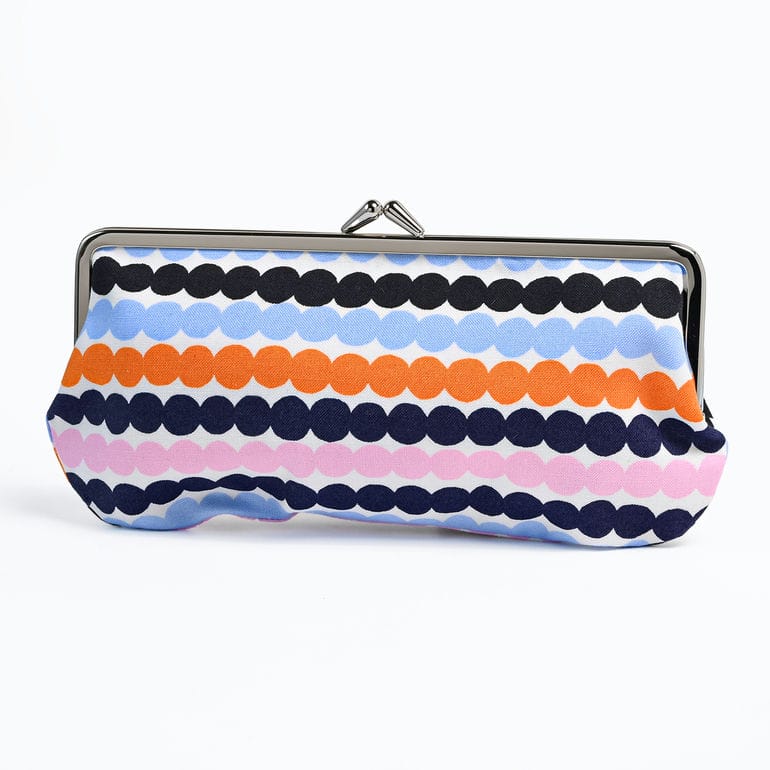 【刺しゅう名入れ可有料】マリメッコ marimekko 小物入れ ポーチ コスメ ペンケース がま口 ミニ ラシィマット Pieni シルマラシ マルチカラー 74408 074408 135 北欧雑貨 北欧デザイン ネコポス限定 送料無料