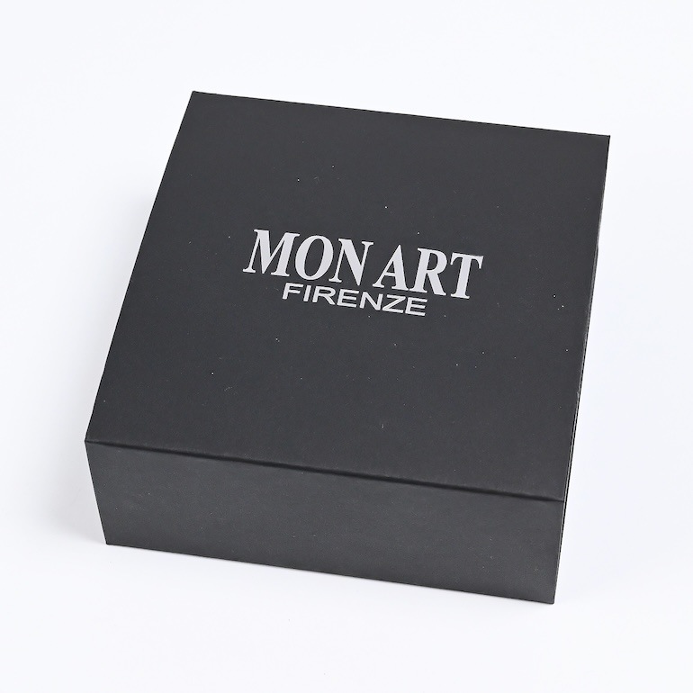 モンアート MONART ブレスレット メンズ ウーブンレザー エングレーブ刻印 メタルプレート ネイビー MASON BR 123 A Made in Italy 名入れ可有料 正規代理店