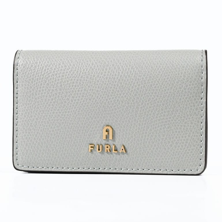 【名入れ可有料】フルラ FURLA カードケース 名刺入れ CAMELIA カメリア レディース グリーン系 WP00408 ARE000 3788S【純正紙袋・リボン付き】【スペシャルラッピング660円(別売り)】
