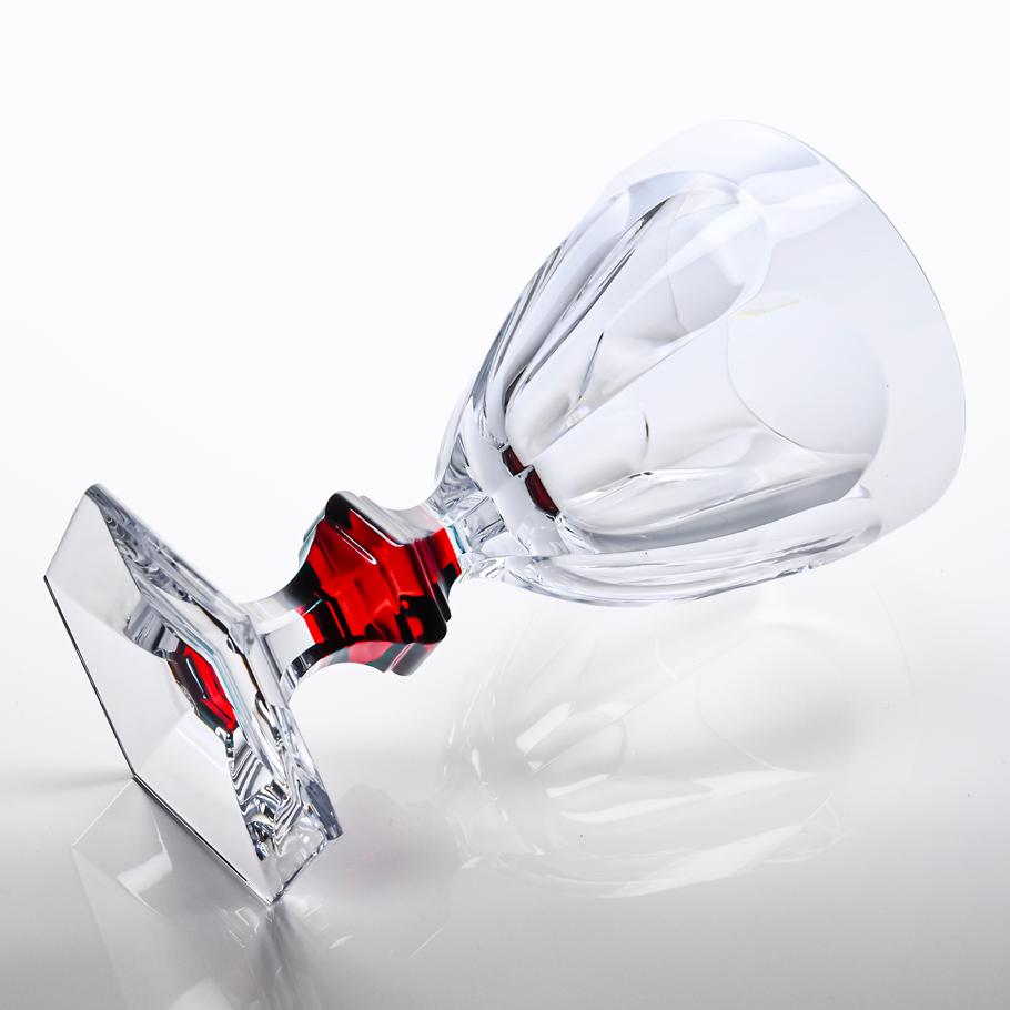 【名入れ可有料】バカラ Baccarat ギフトセット グラス ペア アルクール ワイングラス HARCOURT レッドボタン 2810590 【熨斗対応】 洋食器 <br>【スペシャルラッピング660円(別売り)】