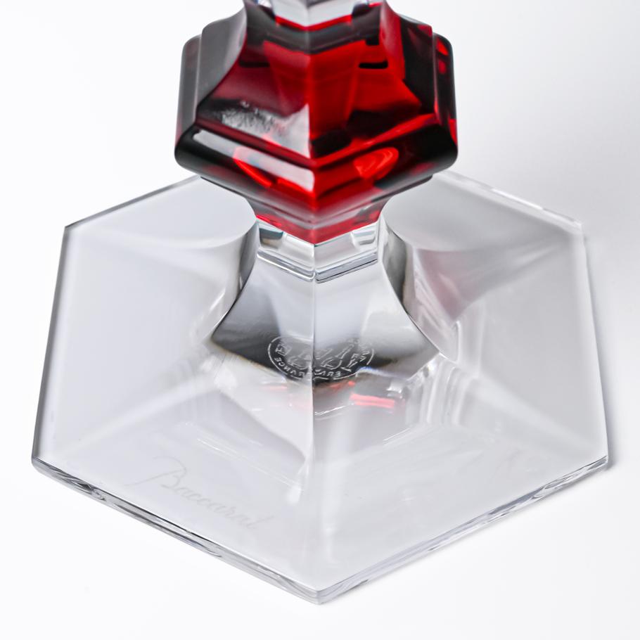【名入れ可有料】バカラ Baccarat ギフトセット グラス ペア アルクール ワイングラス HARCOURT レッドボタン 2810590 【熨斗対応】 洋食器 <br>【スペシャルラッピング660円(別売り)】