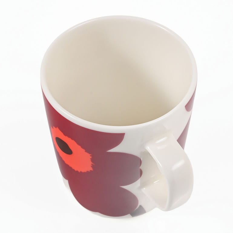 【名入れ可有料】マリメッコ marimekko マグカップ コップ 250ml 2025冬新作 ウニッコ バーガンディ レッド 75646 075646 133 洋食器 北欧食器 北欧デザイン<br>【スペシャルラッピング660円(別売り)】