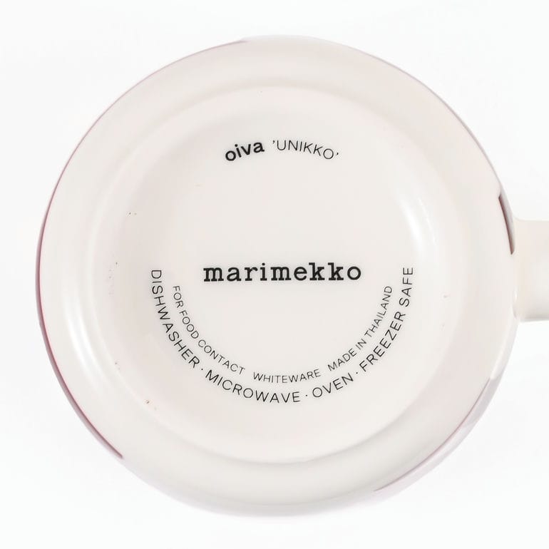 【名入れ可有料】マリメッコ marimekko マグカップ コップ 250ml 2025冬新作 ウニッコ バーガンディ レッド 75646 075646 133 洋食器 北欧食器 北欧デザイン<br>【スペシャルラッピング660円(別売り)】