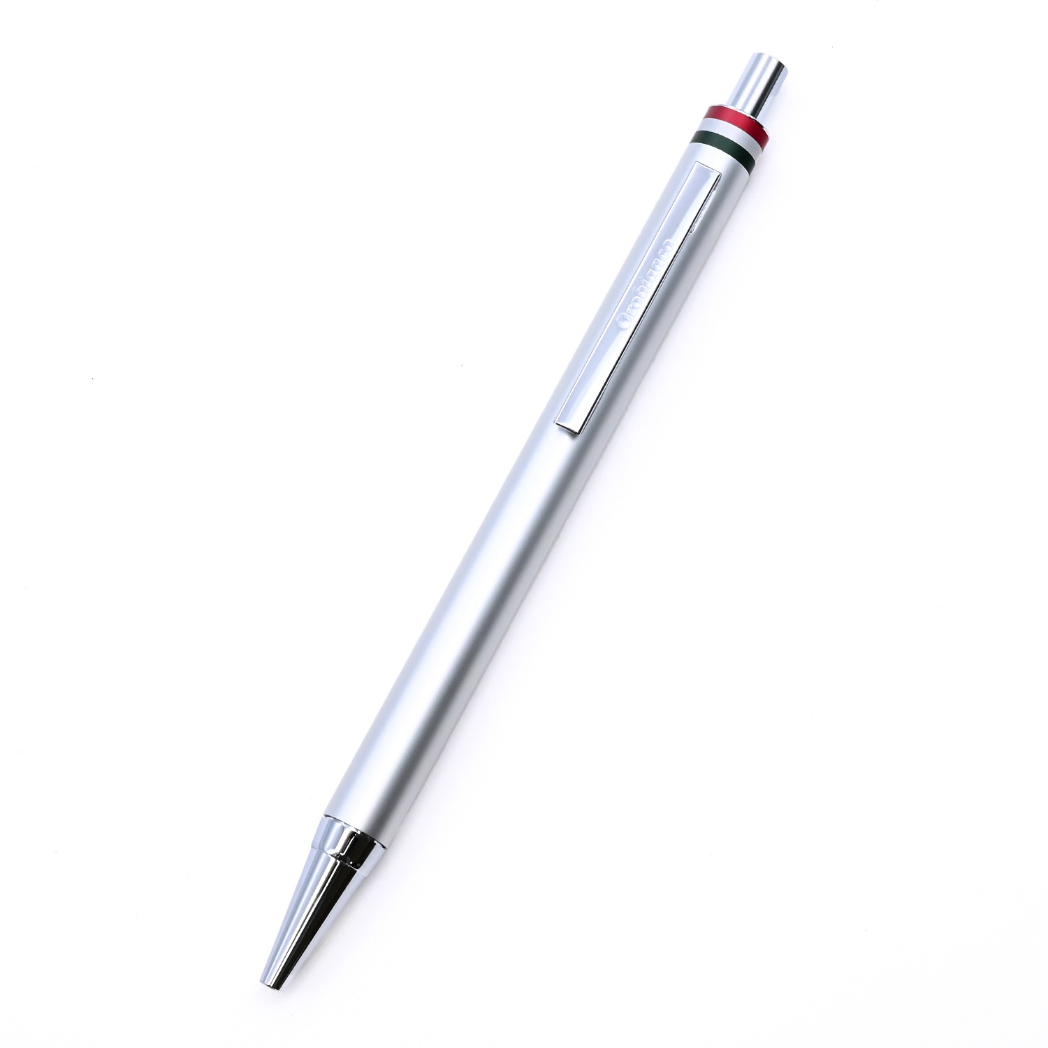 名入れ無料 純正ラッピング無料 オロビアンコ ボールペン フレッチャ クールシルバー CT 1953401 HS 名入れギフト ボールペン 文房具【スペシャルラッピング660円(別売り)】