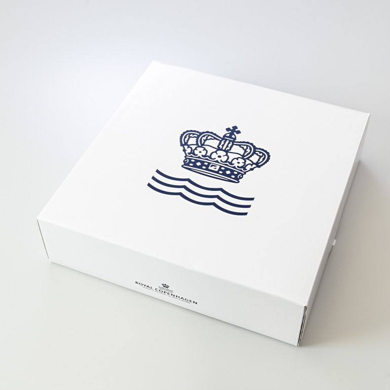 ロイヤルコペンハーゲン ホワイトフルーテッド ハーフレース 深皿 ディーププレート 24cm 1128606(1061054) 北欧食器 洋食器 ROYAL COPENHAGEN【スペシャルラッピング660円(別売り)】