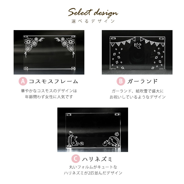 スワロフスキー 誕生日台座デザイン クリスタル デザインプレート クリスタルアート 刻印 名入れ込み Sサイズ インテリア オブジェ 置物【スペシャルラッピング660円(別売り)】