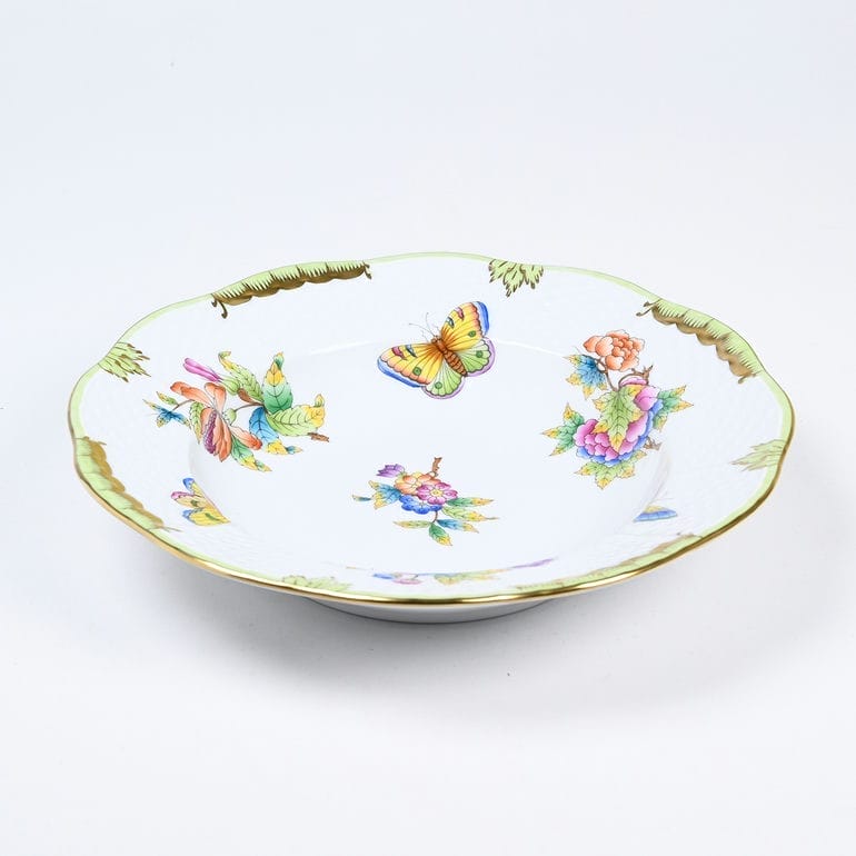 純正ボックス付き ヘレンド HEREND スーププレート ヴィクトリアブーケ 洋食器 21cm 皿 手描き スーププレート 505000 VBO 00505000-VBO【スペシャルラッピング660円(別売り)】