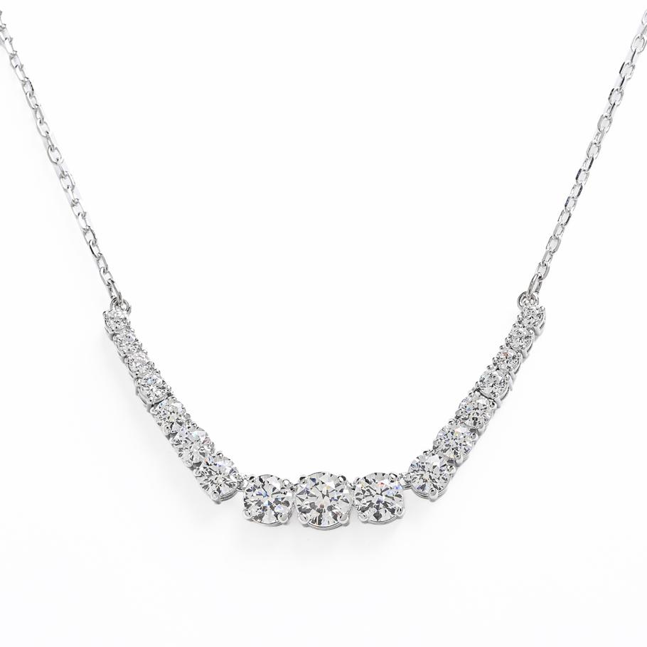 スワロフスキー SWAROVSKI ネックレス Matrix マトリックス グラデーション クリア シルバー 5705396 ジュエリー アクセサリー【スペシャルラッピング660円(別売り)】