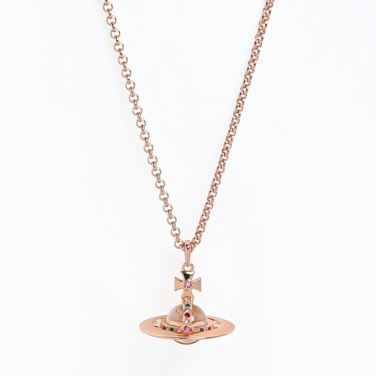 ヴィヴィアン　スモールオブネックレス　ピンクゴールド ヴィヴィアンウエストウッド Vivienne Westwood ネックレス ペンダント