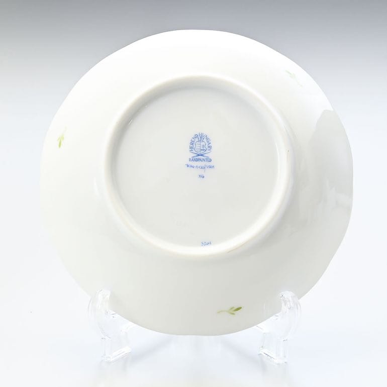 Herend ウィーンの薔薇フルーツボール13.5㎝ 2枚セット