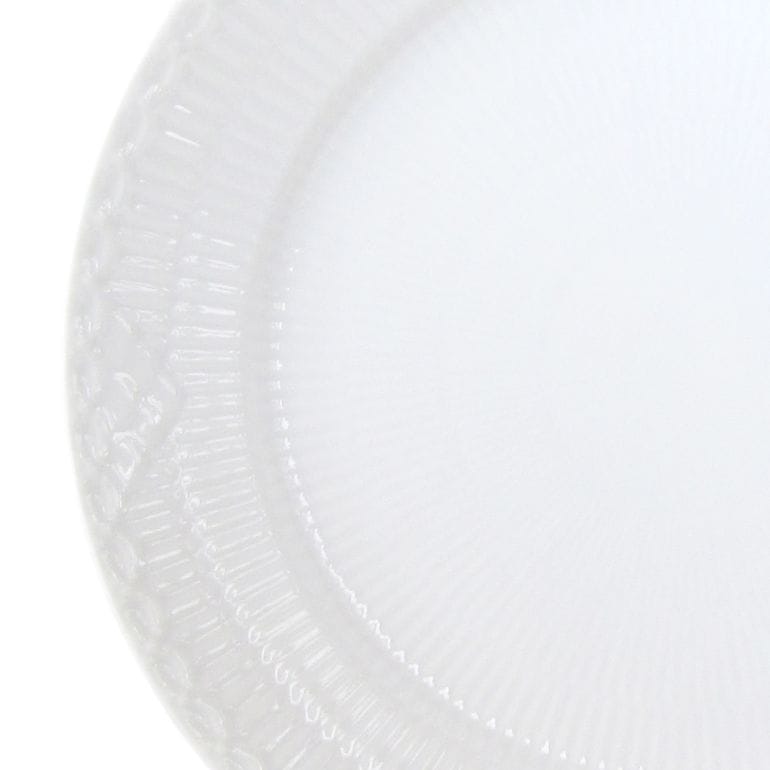 2枚セット ロイヤルコペンハーゲン ホワイトフルーテッド ハーフレース