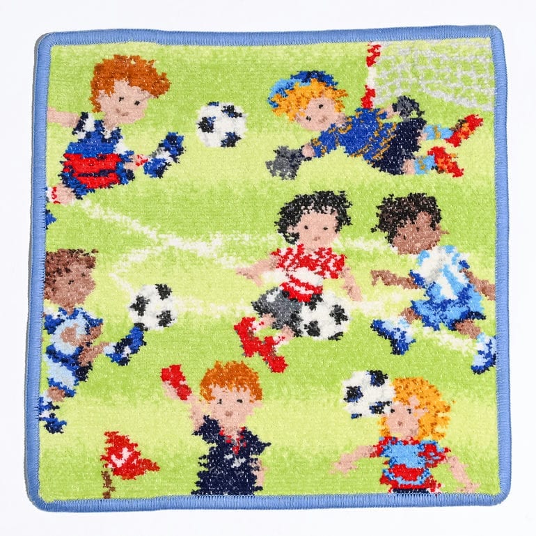 【刺しゅう名入れ可有料】フェイラー FEILER ハンカチ ハンドタオル 25cm メンズ レディース サッカー ジーンズ ネコポス限定 送料無料<br>【スペシャルラッピング660円(別売り)】