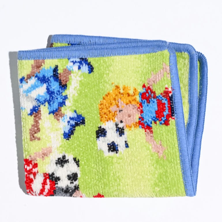 【刺しゅう名入れ可有料】フェイラー FEILER ハンカチ ハンドタオル 25cm メンズ レディース サッカー ジーンズ ネコポス限定 送料無料<br>【スペシャルラッピング660円(別売り)】