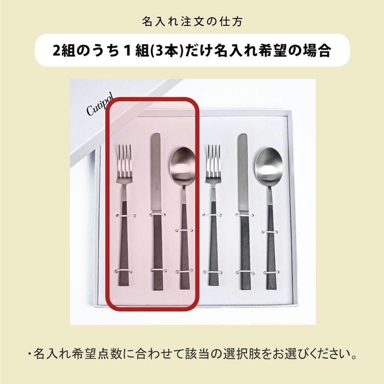 【名入れ可有料】クチポール Cutipol KUBE クーベ ブラック シルバー 6点セット デザート ナイフ フォーク スプーン 洋食器【スペシャルラッピング660円(別売り)】