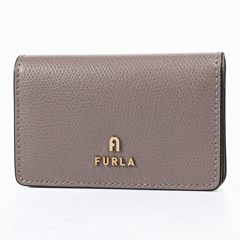 【名入れ可有料】フルラ FURLA カードケース 名刺入れ CAMELIA カメリア レディース グレー系 WP00408 ARE000 3787S【純正紙袋・リボン付き】【スペシャルラッピング660円(別売り)】