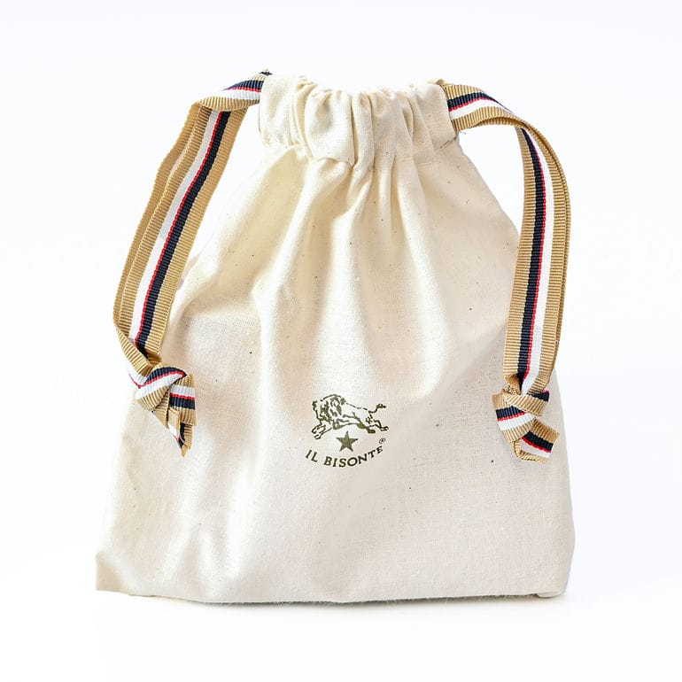 【名入れ可有料】イルビゾンテ IL BISONTE 三つ折り財布 小銭入れ付き メンズ レディース バケッタレザー ダークブラウン SSW022PO0001BW432【スペシャルラッピング660円(別売り)】