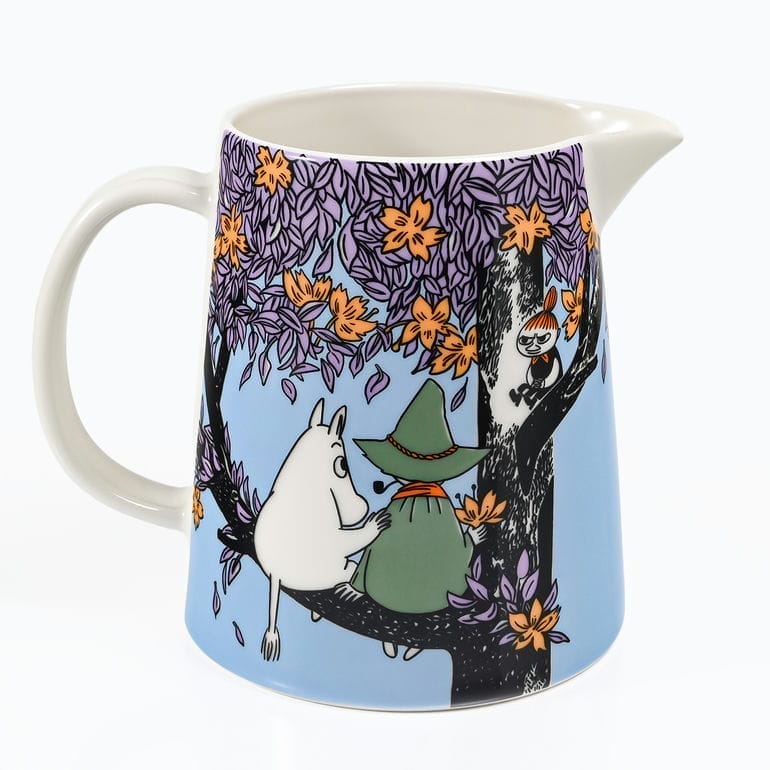 アラビア ARABIA ピッチャー 1000ml 水差し クラシック ムーミンシリーズ 80周年記念 フレンズフォーエバー 1076285 洋食器 北欧 雑貨 キッチン フィンランド 陶器<br>【スペシャルラッピング660円(別売り)】