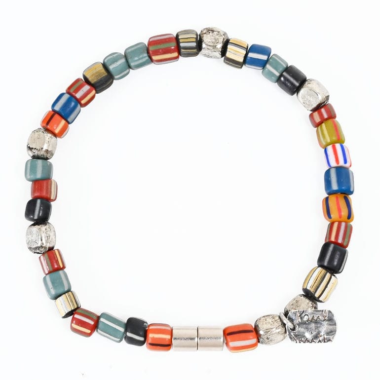 ポールスミス Paul Smith ブレスレット バングル ストライプビーズ