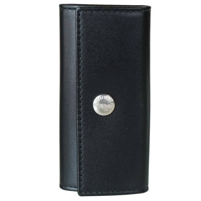 エッティンガー ETTINGER キーケース メンズ ロイヤルコレクション バイカラー ST840AJ RED ブラック×レッド イニシャル箔押し名入れ可有料 【スペシャルラッピング660円(別売り)】