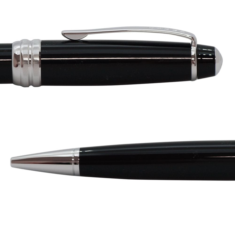 クロス ボールペン メンズ レディース BAILEY ベイリー ブラック NAT0452-7 ギフト プレゼント 名入れ無料 名入れギフト ボールペン 文房具【スペシャルラッピング660円(別売り)】