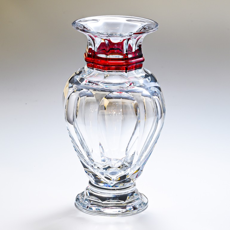 バカラ 名入れ対応 Baccarat ベース 花瓶 アルクール HARCOURT バラスターベース 32cm 2802262 【熨斗対応】 インテリア オブジェ 置物 洋食器