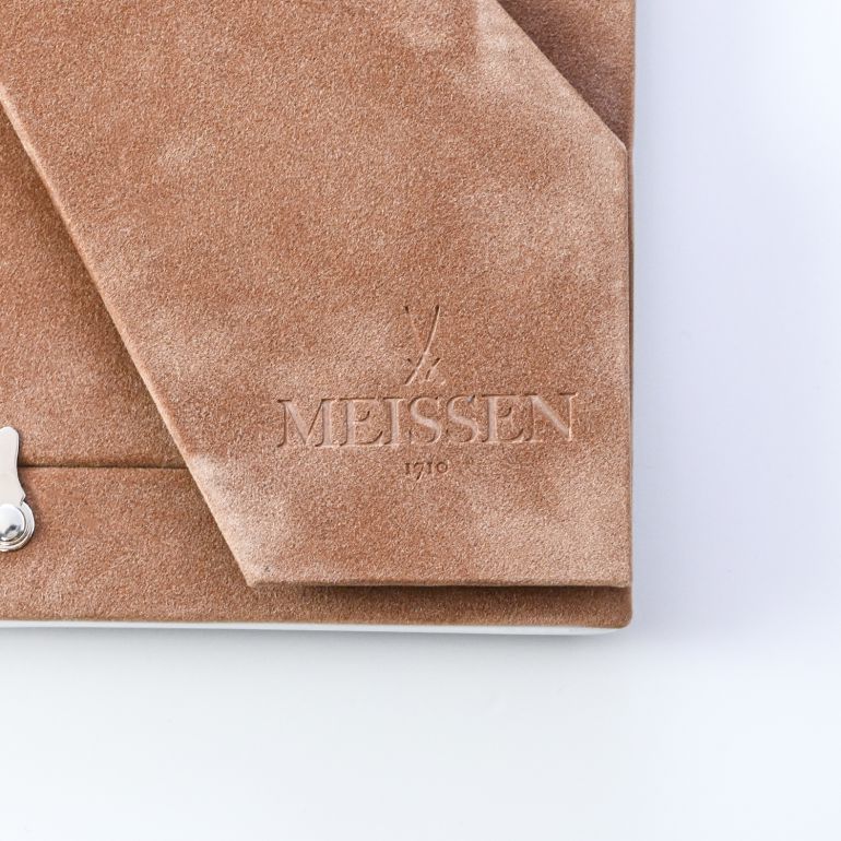 マイセン 剣マーク コレクション 双剣 フォトフレーム LWサイズ（9.5cm×14.5cmまで）対応 写真立て Meissen 77A042-53N74-1 名入れ可有料 インテリア オブジェ 置物【スペシャルラッピング660円(別売り)】