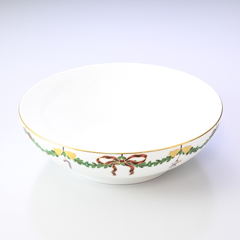 ロイヤルコペンハーゲン スターフルーテッド クリスマス ボウル 25cm