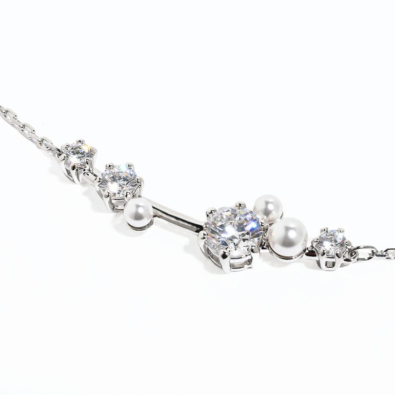 SWAROVSKI　Constella　シルバーカラー　ネックレス スワロフスキー SWAROVSKI 5636264 ネックレス Constella