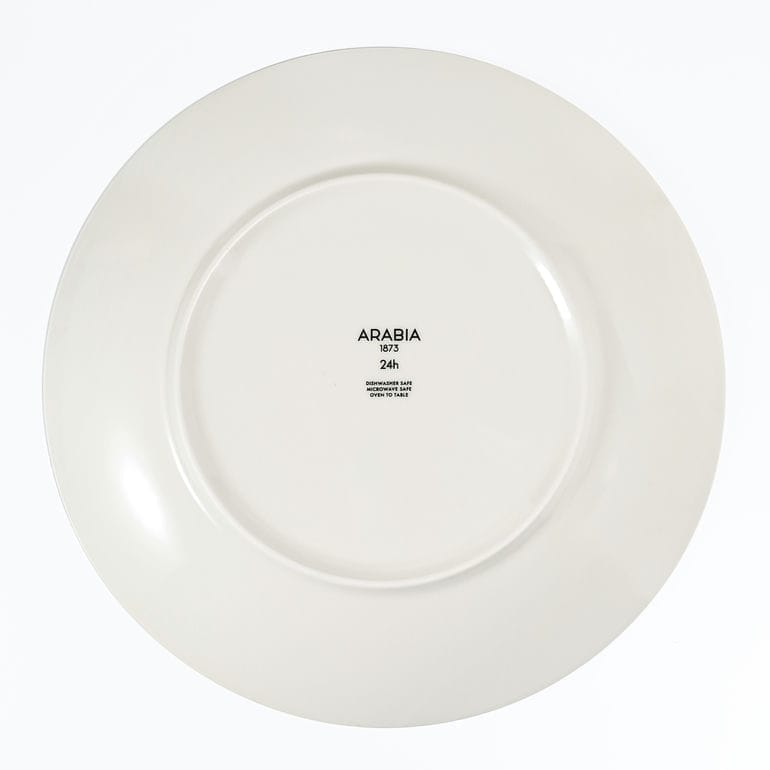 アラビア ARABIA プレート 26cm 24h トゥオキオ Tuokio レッド 1055227 洋食器 北欧 雑貨 キッチン フィンランド 陶器<br>【スペシャルラッピング660円(別売り)】