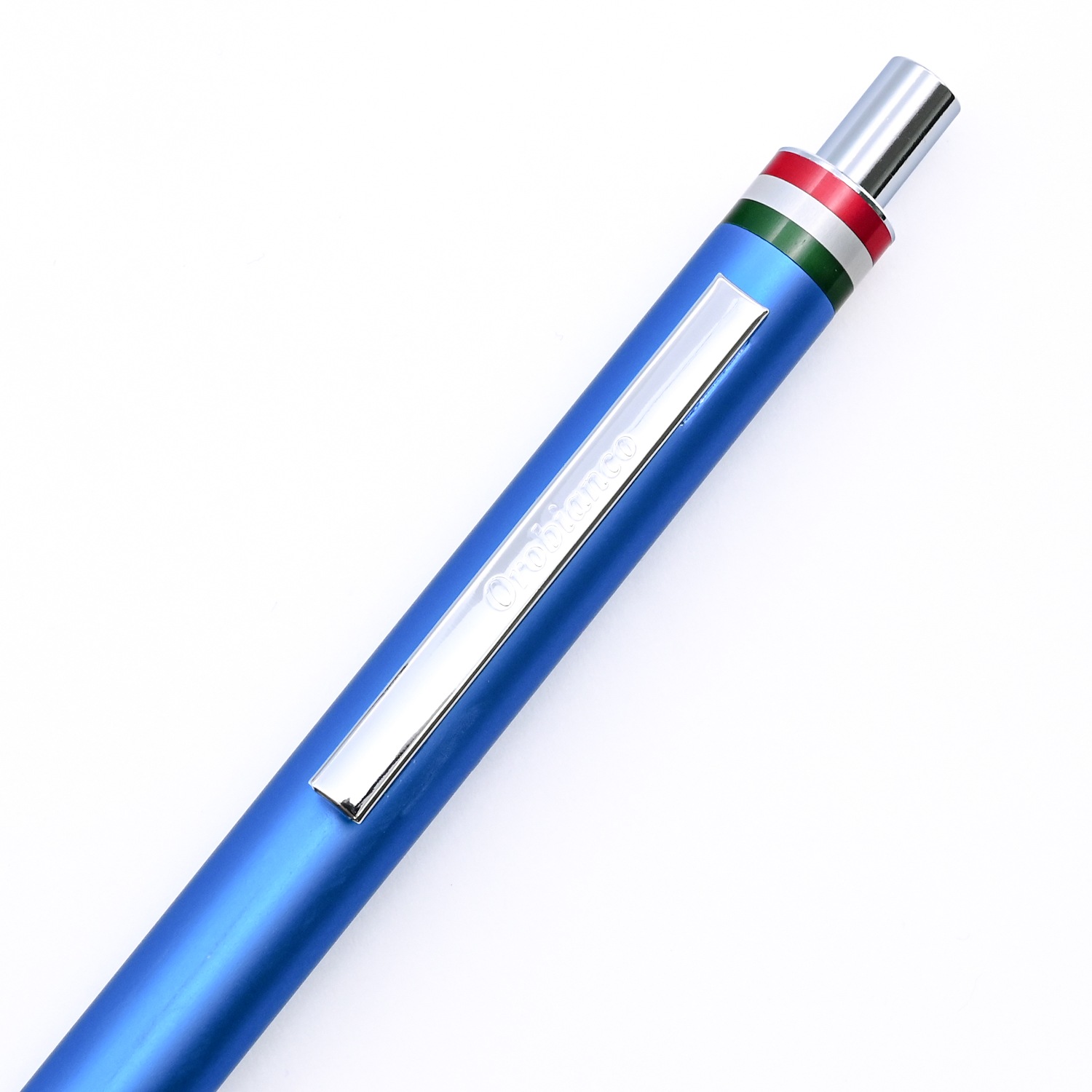 名入れ無料 純正ラッピング無料 オロビアンコ ボールペン フレッチャ ライトブルー CT 1953404 HS 名入れギフト ボールペン 文房具【スペシャルラッピング660円(別売り)】