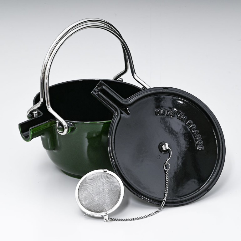 ストウブ staub ラウンド ティーポット 1.15L 丸型 やかん ケトル