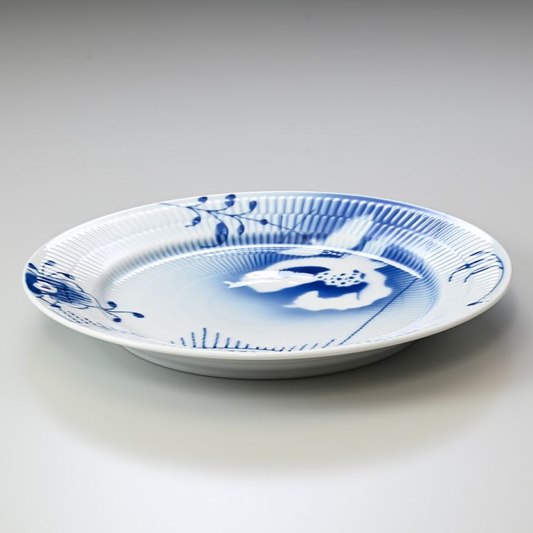 2枚セット ロイヤルコペンハーゲン 20周年記念シリーズ メガローズ プレート フラットプレート 27cm 2300627(1055307) 北欧食器 洋食器 【スペシャルラッピング1100円(別売り)】