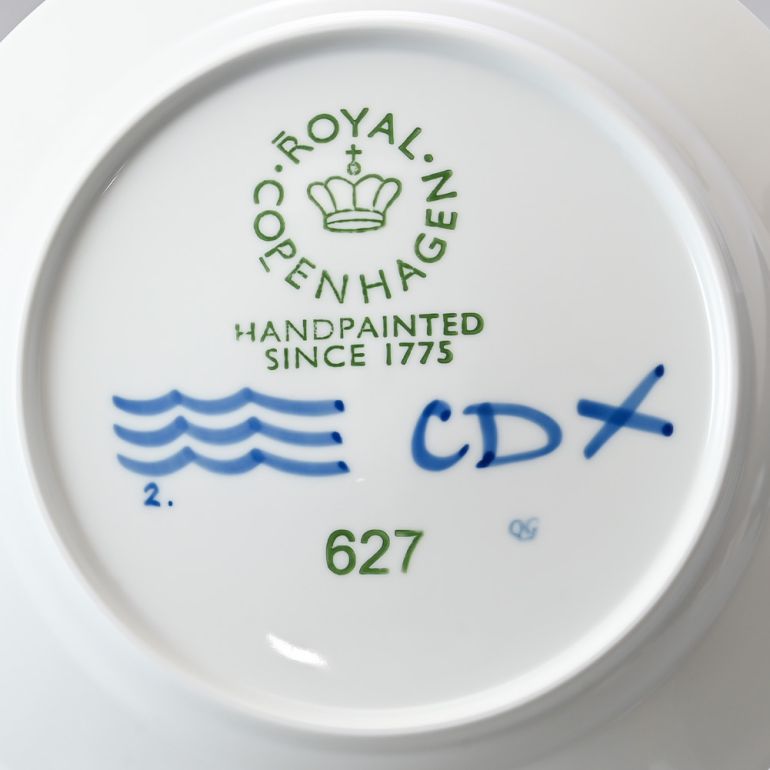 2枚セット ロイヤルコペンハーゲン 20周年記念シリーズ メガローズ プレート フラットプレート 27cm 2300627(1055307) 北欧食器 洋食器 【スペシャルラッピング1100円(別売り)】