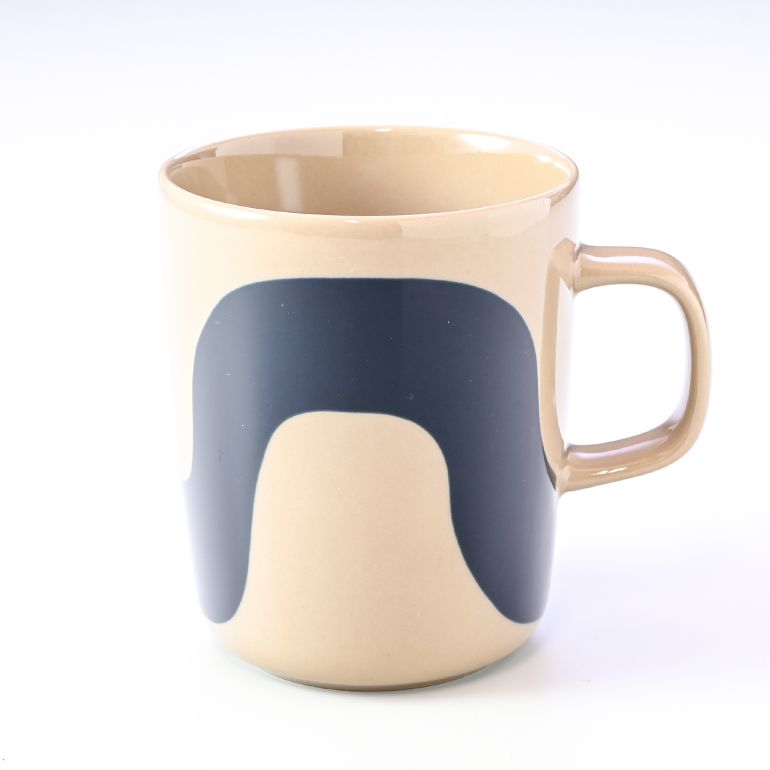 【名入れ可有料】マリメッコ marimekko マグカップ コップ 250ml ペア 2個セット Seireeni セイレーニ ダークブルー×ミント 072253 856 北欧食器 洋食器【スペシャルラッピング660円(別売り)】
