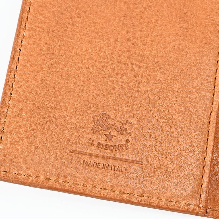名入れ可有料】イルビゾンテ IL BISONTE 三つ折り財布 小銭入れ付き